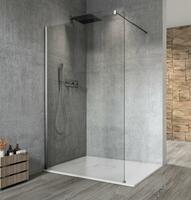 VARIO CHROME jednodílná sprchová zástěna k instalaci ke stěně, čiré sklo, 700 mm | Více - 