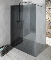 Sprchová stěna Walk-in 110 cm černá/kouřové sklo – Gelco Vario black GX1311GX1014 | Více - 