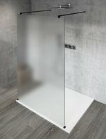 Sprchová stěna Walk-in 70 cm černá/matné sklo – Gelco Vario black GX1470GX2214 | Více -