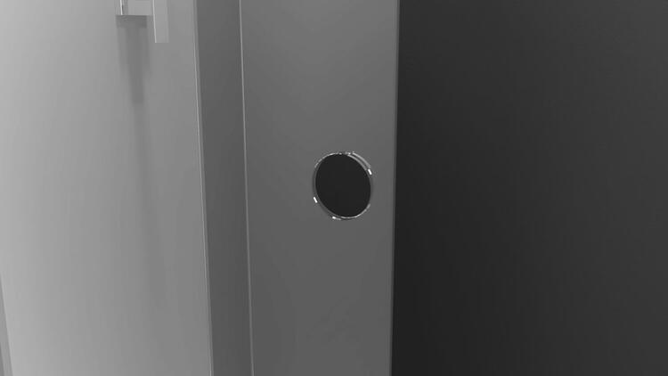 Sprchová stěna Walk-in posuvná 140 cm chrom/transparent – Polysan Modular shower MS5-140