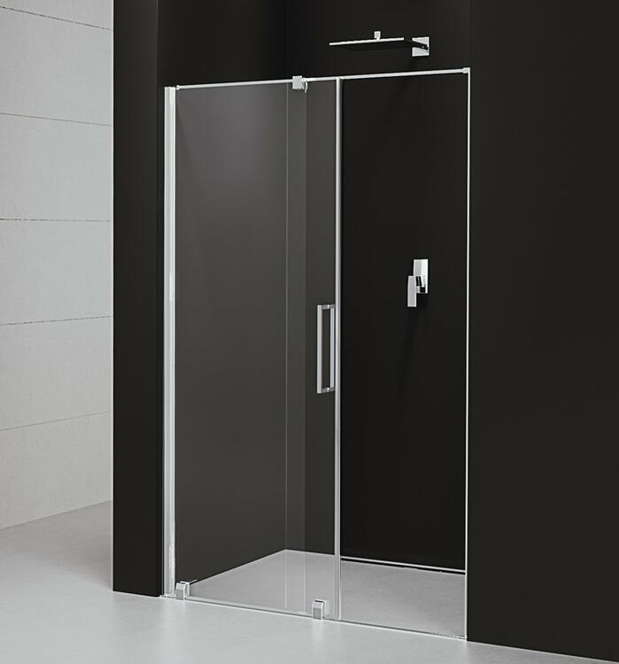 Sprchové dveře 130 cm chrom/transparent – Polysan Rolls RL1315