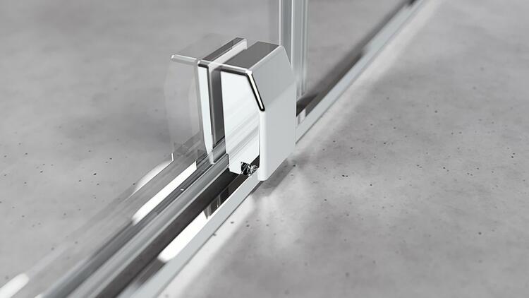 Sprchové dveře 130 cm chrom/transparent – Polysan Rolls RL1315
