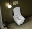BELLO závěsná WC mísa, Rimless, 35,5x53cm, bílá