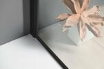 Sprchová stěna Walk-in 110 cm černá/transparent – Polysan Modular shower black MS1-110B