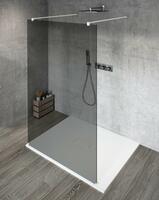 Sprchová stěna Walk-in 110 cm bílá/kouřové sklo – Gelco Vario white GX1311GX2215 | Více -