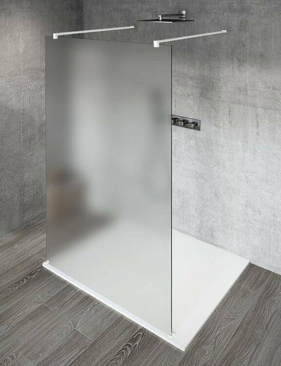 Sprchová stěna Walk-in 130 cm bílá/matné sklo – Gelco Vario white GX1413GX2215