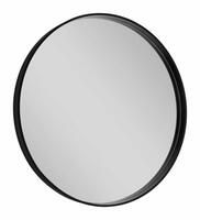 NOTION kulaté zrcadlo v rámu ø 70cm, černá mat | Více - 