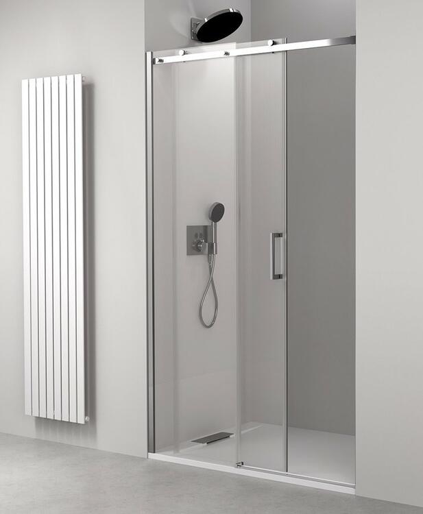 THRON LINE ROUND sprchové dveře 1000 mm, kulaté pojezdy, čiré sklo