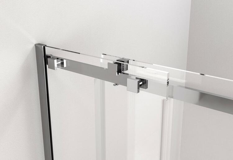 Sprchové dveře 100 cm chrom/transparent – Polysan Thron square TL5010-5002