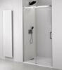 Sprchové dveře 130 cm chrom/transparent – Polysan Thron round TL5013-5005