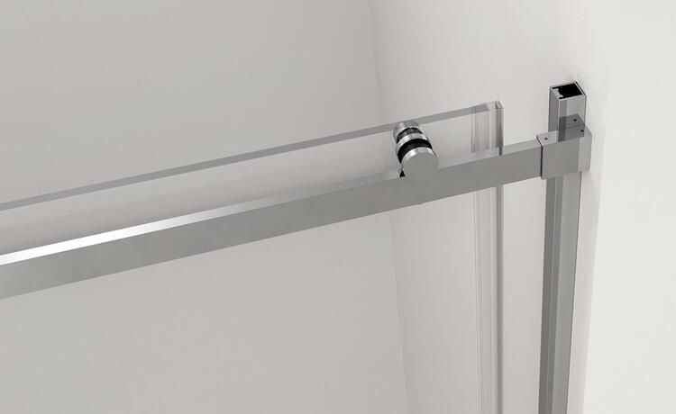 Sprchové dveře 130 cm chrom/transparent – Polysan Thron round TL5013-5005