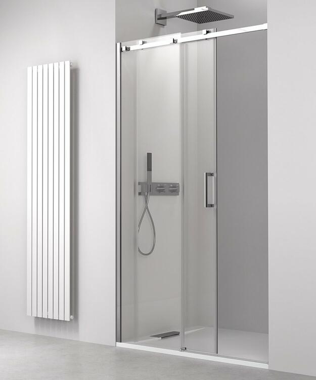 Sprchové dveře 140 cm chrom/transparent – Polysan Thron square TL5014-5002