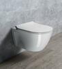 PURA ECO závěsná WC mísa, Swirlflush, 36x55cm, bílá ExtraGlaze