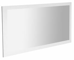 NIROX zrcadlo v rámu 120x70cm, bílá mat | Více - 
