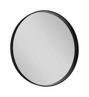 NOTION kulaté zrcadlo v rámu ø 60cm, černá mat | Více - 