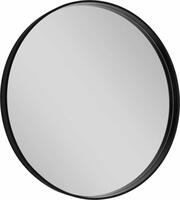NOTION kulaté zrcadlo v rámu ø 80cm, černá mat | Více - 