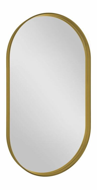 AVONA oválné zrcadlo v rámu 40x70cm, zlato mat