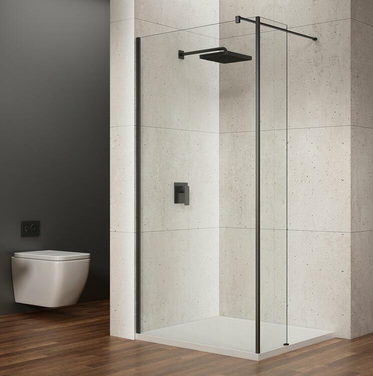 Přídavný panel 35 cm černá/transparent – Gelco Vario black GX3514
