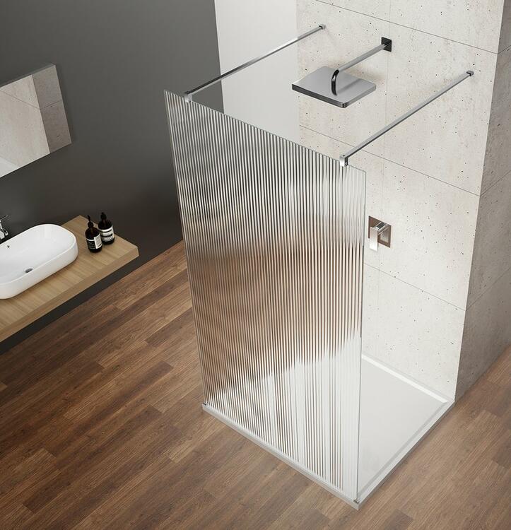 Sprchová stěna Walk-in 90 cm chrom/sklo nordic – Gelco Vario chrome GX1590-01