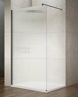VARIO BLACK jednodílná sprchová zástěna k instalaci ke stěně, sklo nordic, 900 mm | Více - 