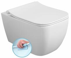 VEA závěsná WC mísa Rimless, 34,5x52cm, bílá | Více - 