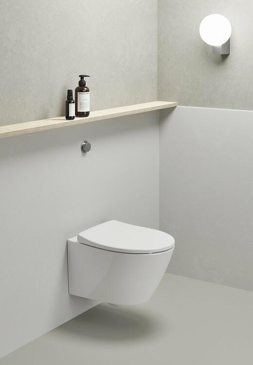Závěsná WC mísa swirlflush bílá – GSI Modo 981611