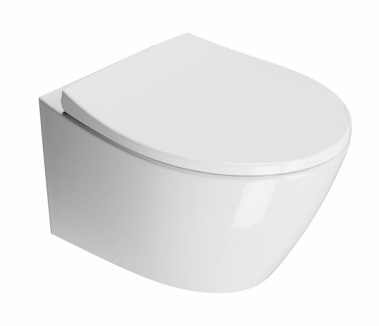 Závěsná WC mísa swirlflush bílá – GSI Modo 981611