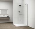 Sprchová stěna Walk-in 110 cm chrom/transparent – Polysan Esca chrome ES1011-01
