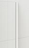 ESCA WHITE MATT jednodílná sprchová zástěna k instalaci ke stěně, sklo čiré, 1100 mm
