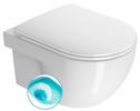 Závěsná WC mísa swirlflush bílá – GSI City pro 911511