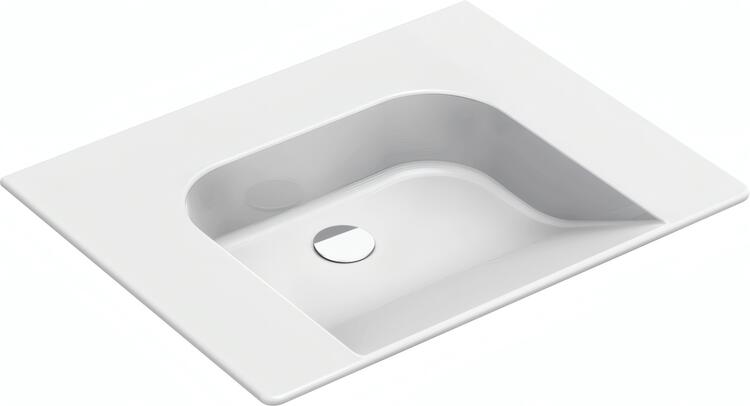 Keramické umyvadlo 70×55 cm bílá – GSI COMMUNITY 7632011