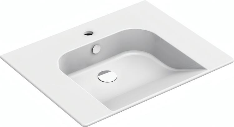 Keramické umyvadlo 70×55 cm bílá – GSI COMMUNITY 7633111