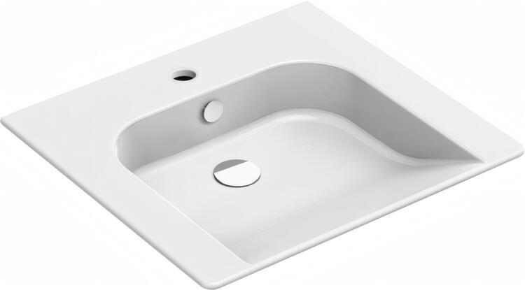 Keramické umyvadlo 60×55 cm bílá – GSI COMMUNITY 7635111