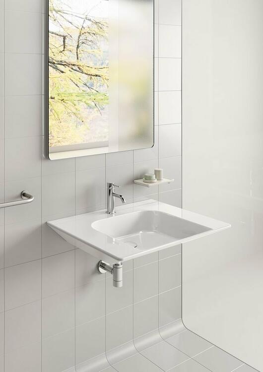 Keramické umyvadlo 60×55 cm bílá – GSI COMMUNITY 7635111