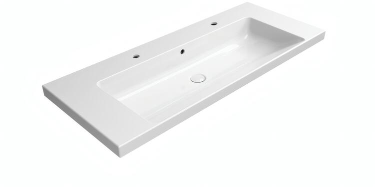 Keramické dvojumyvadlo 120×50 cm bílá – GSI NORM 8626211