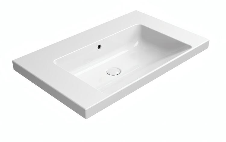Keramické umyvadlo 80×50 cm bílá – GSI NORM 8634011