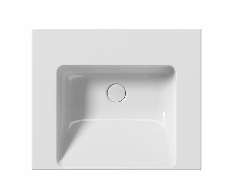 Keramické umyvadlo 60×50 cm bílá – GSI NORM 8635011