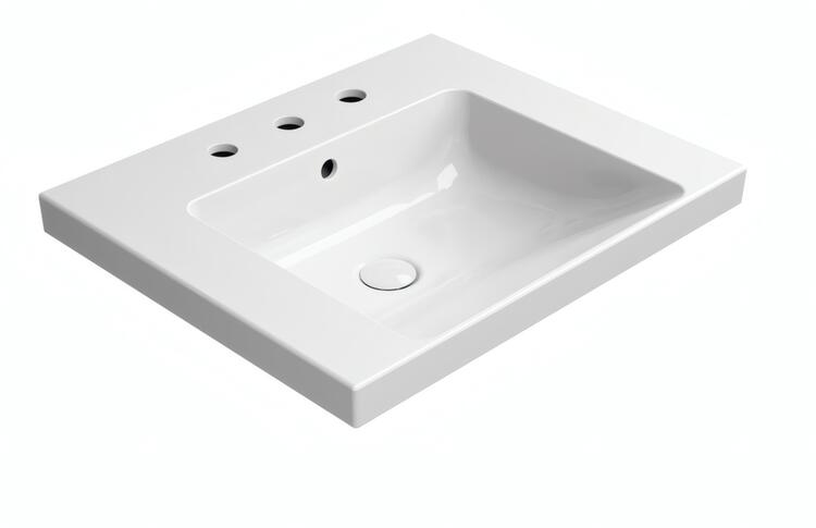 Keramické umyvadlo 60×50 cm bílá – GSI NORM 8635311