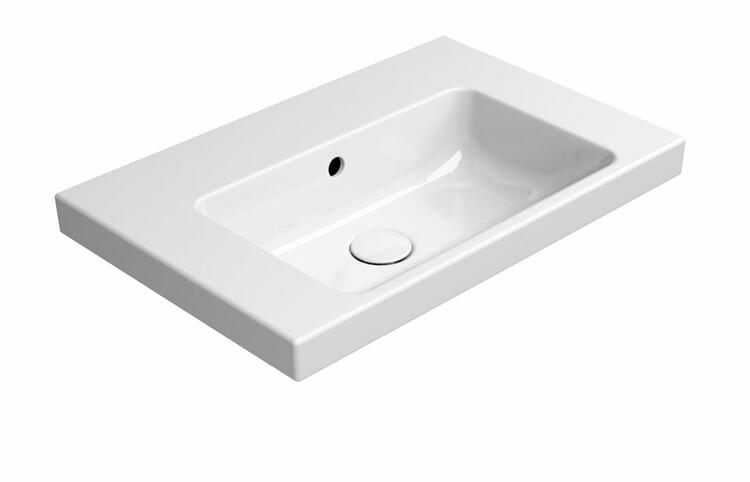 Keramické umyvadlo 60×40 cm bílá – GSI NORM 8636011