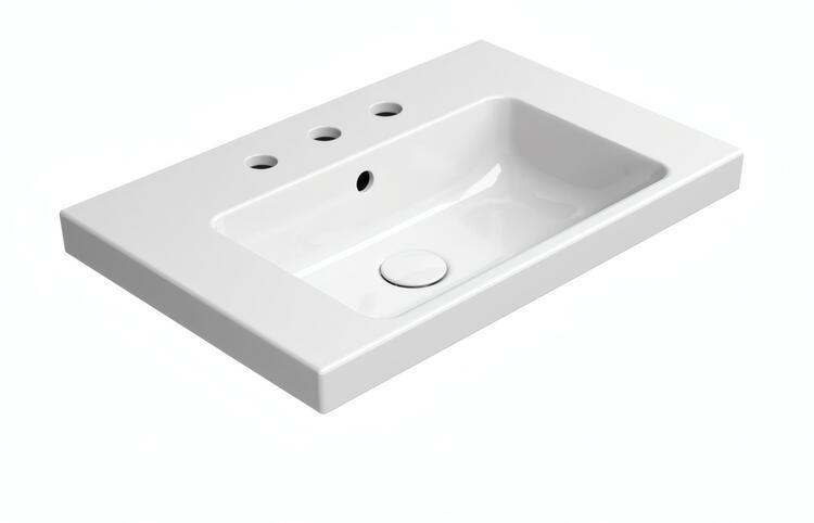 Keramické umyvadlo 60×40 cm bílá – GSI NORM 8636311