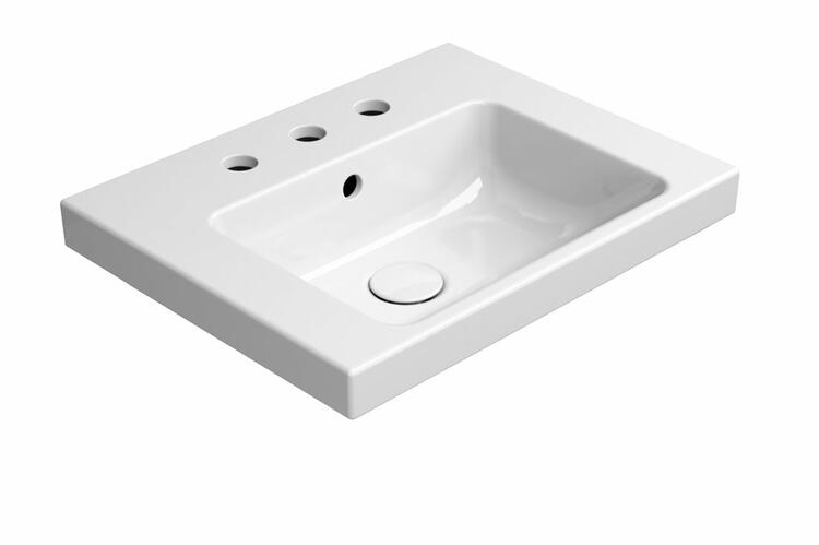 Keramické umyvadlo 50×40 cm bílá – GSI NORM 8638311