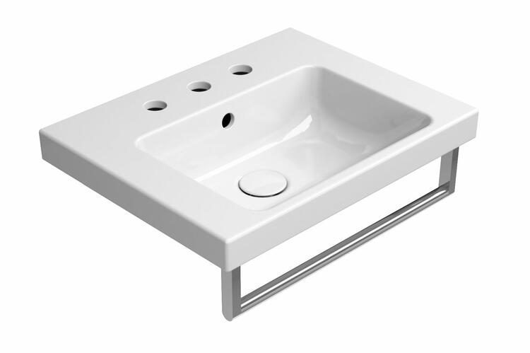 Keramické umyvadlo 50×40 cm bílá – GSI NORM 8638311