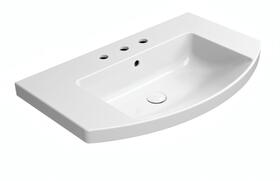 Keramické umyvadlo 80×50 cm bílá – GSI NORM 8644311 | Více - 