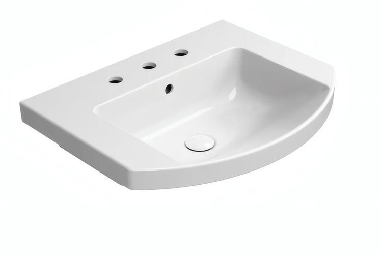 Keramické umyvadlo 60×49 cm bílá – GSI NORM 8645311