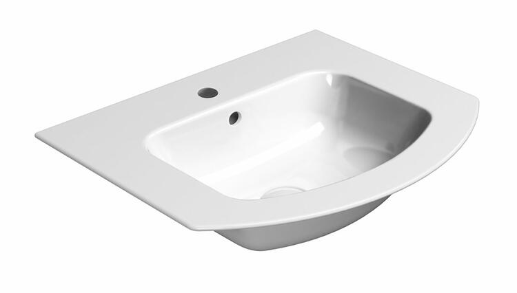 Keramické umyvadlo 52×44 cm bílá – GSI PURA 8830111