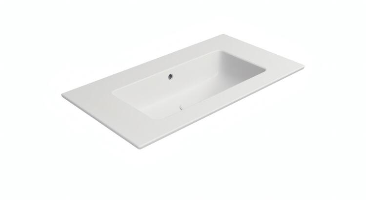 Keramické umyvadlo 82×46 cm bílá mat – GSI PURA COLOR 8885009