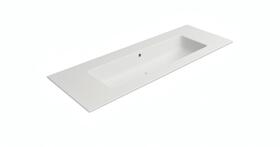 Keramické umyvadlo 122×46 cm bílá mat – GSI PURA 8887009 | Více -