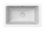Keramické umyvadlo zápustné 60×37 cm bílá – GSI KUBE X 8953911