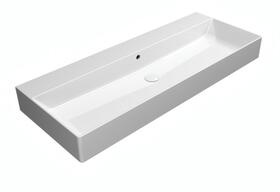 Keramické umyvadlo 120×47 cm bílá – GSI KUBE X 9424011 | Více -