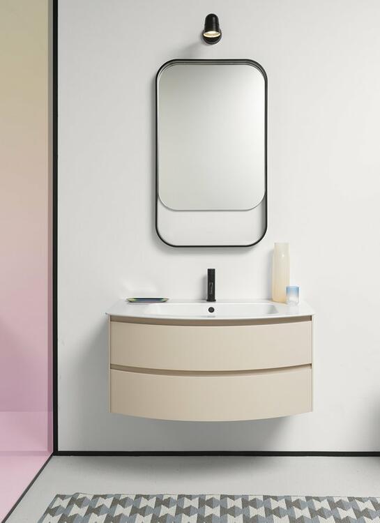 Umyvadlo slim 102 cm bílá – GSI Pura 88259111